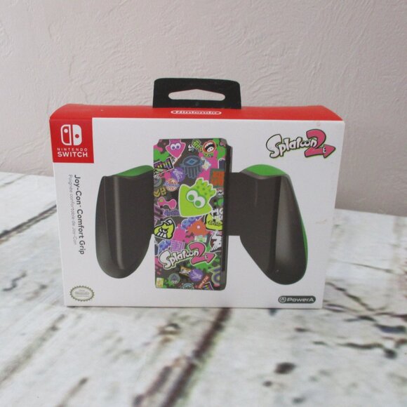 Nintendo Switch Splatoon 2 Joy-Con Comfort Grip - Picture 2 of 4